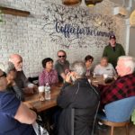 WCBNY Members are shown in this thumbnail photo at their recent coffee club meeting.